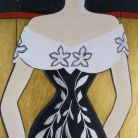 09 Les orientalistes - Elisabeth Greffulhe acrylique 80x60cm